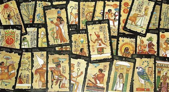 cartes tarot egyptien