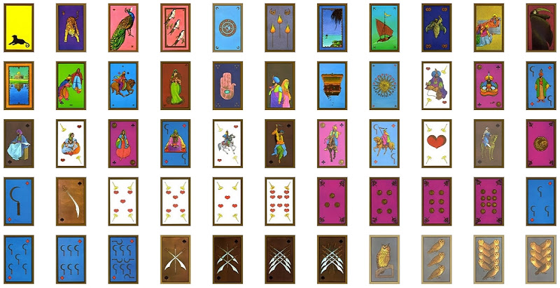 cartes tarot persan