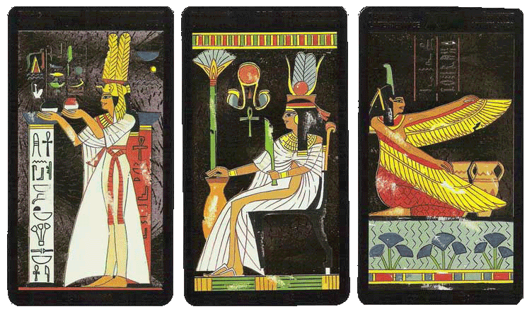 tarot egyptien tirage en croix